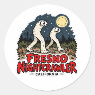 Autocollant de cryptide Fresno Nightcrawler de Cal