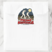 Autocollant de cryptide Fresno Nightcrawler de Cal (Sac)