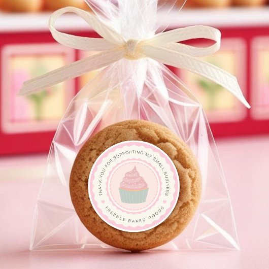 Autocollant de cuisine à gâteau