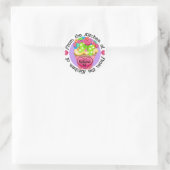 Autocollant de cuisine Valentine Cupcake (Sac)