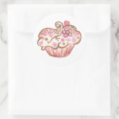 Autocollant de Cupcake (Sac)