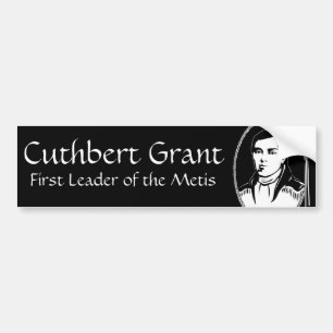 Autocollant de Cuthbert Grant d'adhésif pour
