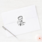 Autocollant de DaveHead EEVblog (Enveloppe)