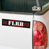 Autocollant de DCFD FLRB (Sur camion)