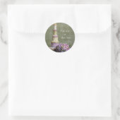 Autocollant de décadence de gâteau mariage (Sac)
