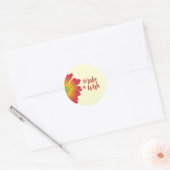 autocollant de décoration florale (Enveloppe)