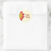 autocollant de décoration florale (Sac)