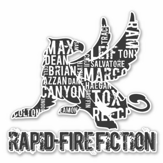 Autocollant de découpe RFF Griffin BLKlogo (Devant)