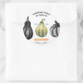 Autocollant de dessin à pinceau pour Citrouilles d (Sac)