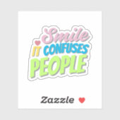 Autocollant de devis amusant (Feuille)