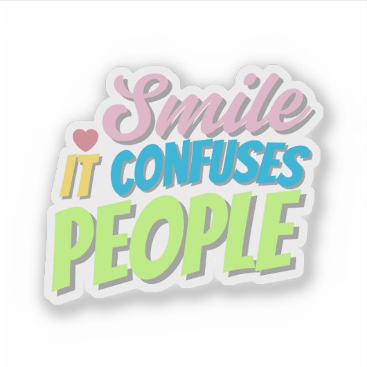 Autocollant de devis amusant (Devant)