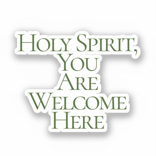 Autocollant de devis catholique (Recto)