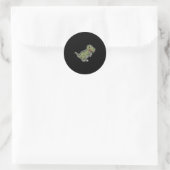 Autocollant de dinosaure T-Rex mignon – Dino de de (Sac)