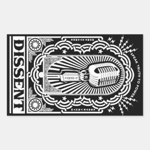 Autocollant de dissidence