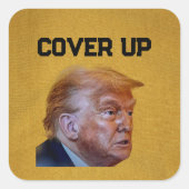 Autocollant de dissimulation de Trump (Devant)