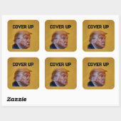 Autocollant de dissimulation de Trump (Feuille)