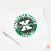 Autocollant de dix ans d'anniversaire de GKMMC (Enveloppe)