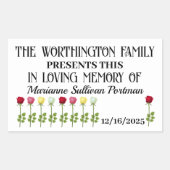 Autocollant de don (Devant)