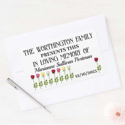 Autocollant de don (Enveloppe)