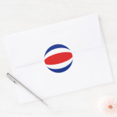Autocollant de drapeau à objectif fisheye du Costa (Enveloppe)