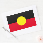 autocollant de drapeau autochtone (Enveloppe)