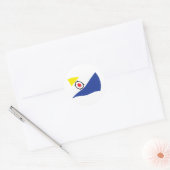 Autocollant de drapeau de Bonaire (Enveloppe)