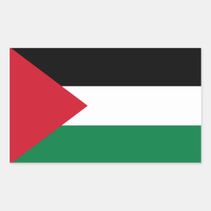 Autocollant de drapeau de la Palestine