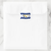 Autocollant de drapeau de l'atoll Johnston (Sac)