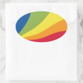 Autocollant de drapeau de Lingua Franca Nova (Sac)
