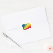 Autocollant de drapeau de Lingua Franca Nova (Enveloppe)