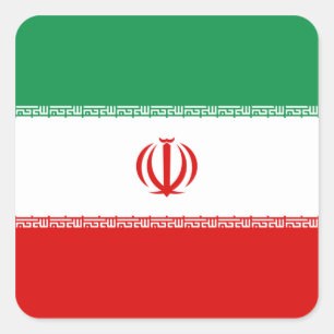 Autocollant de drapeau de l'Iran