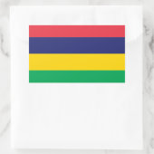 Autocollant de drapeau de Mauritius* (Sac)