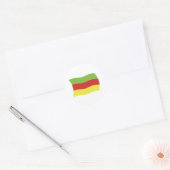 Autocollant de drapeau du peuple Bodo (Enveloppe)