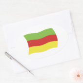 Autocollant de drapeau du peuple Bodo (Enveloppe)