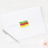 Autocollant de drapeau du peuple Bodo (Enveloppe)