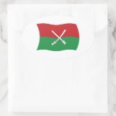 Autocollant de drapeau Li & Miao de Hainan (Sac)
