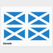 autocollant de drapeau saltire par highsaltire (Feuille)