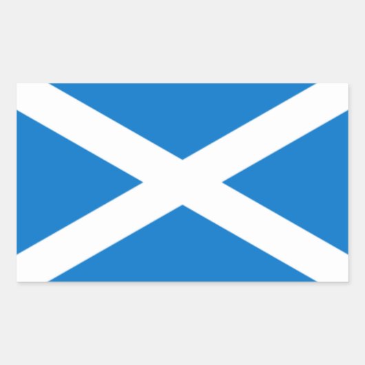 autocollant de drapeau saltire par highsaltire (Devant)