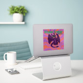 Autocollant de dresseur de dragons (Ordinateur portable sur le bureau)