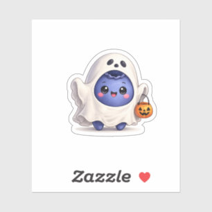 Autocollant de fantôme mignon Kawaii