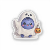 Autocollant de fantôme mignon Kawaii  (Devant)