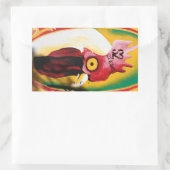 Autocollant de faucon de poulet (Sac)