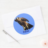 Autocollant de faune du raptor Falcon (Enveloppe)