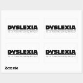 Autocollant de faute d'orthographe de dyslexie (Feuille)