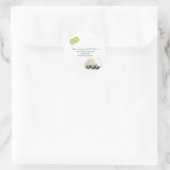 autocollant de faveur de beauté de fête d'annivers (Sac)