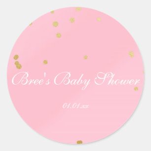 Autocollant de faveur de douche de glamour de conf