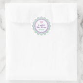 Autocollant de faveur de fête de bébé Cutietoots (Sac)