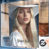 Autocollant de fenêtre (Fenêtre de café)