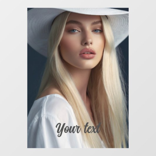 Autocollant de fenêtre (Feuille)