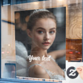 Autocollant de fenêtre (Fenêtre de café)